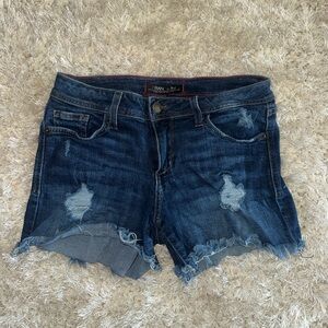 Fran Denim mid rise shorts size 29